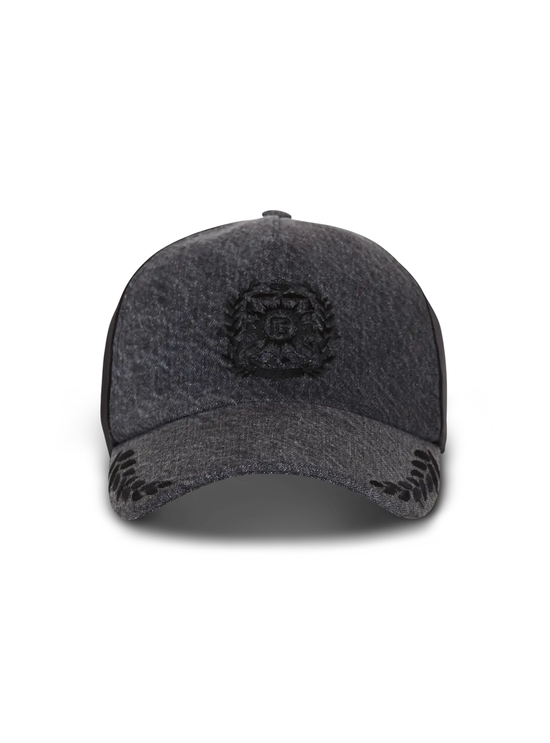 Джинсовая кепка Balmain с вышитым гербом, серый
Джинсовая кепка Balmain с вышитым гербом, серый