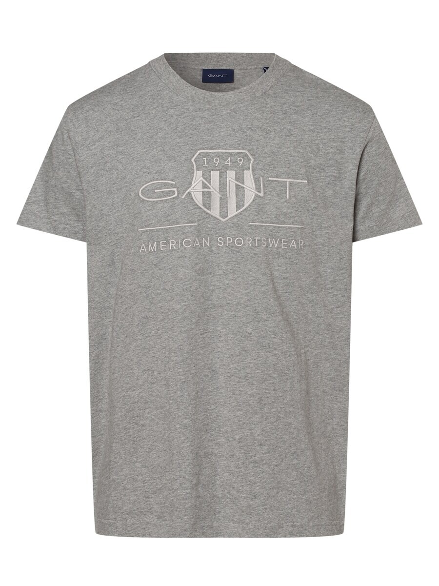 Классическая футболка GANT Shirt, цвет grey/light grey 
Классическая футболка GANT Shirt, цвет grey/light grey
