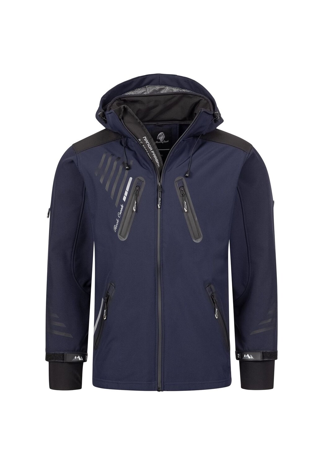 Куртка софтшелл, куртка стандартного кроя Rock Creek, темно-синий
Куртка софтшелл, куртка стандартного кроя Rock Creek, темно-синий