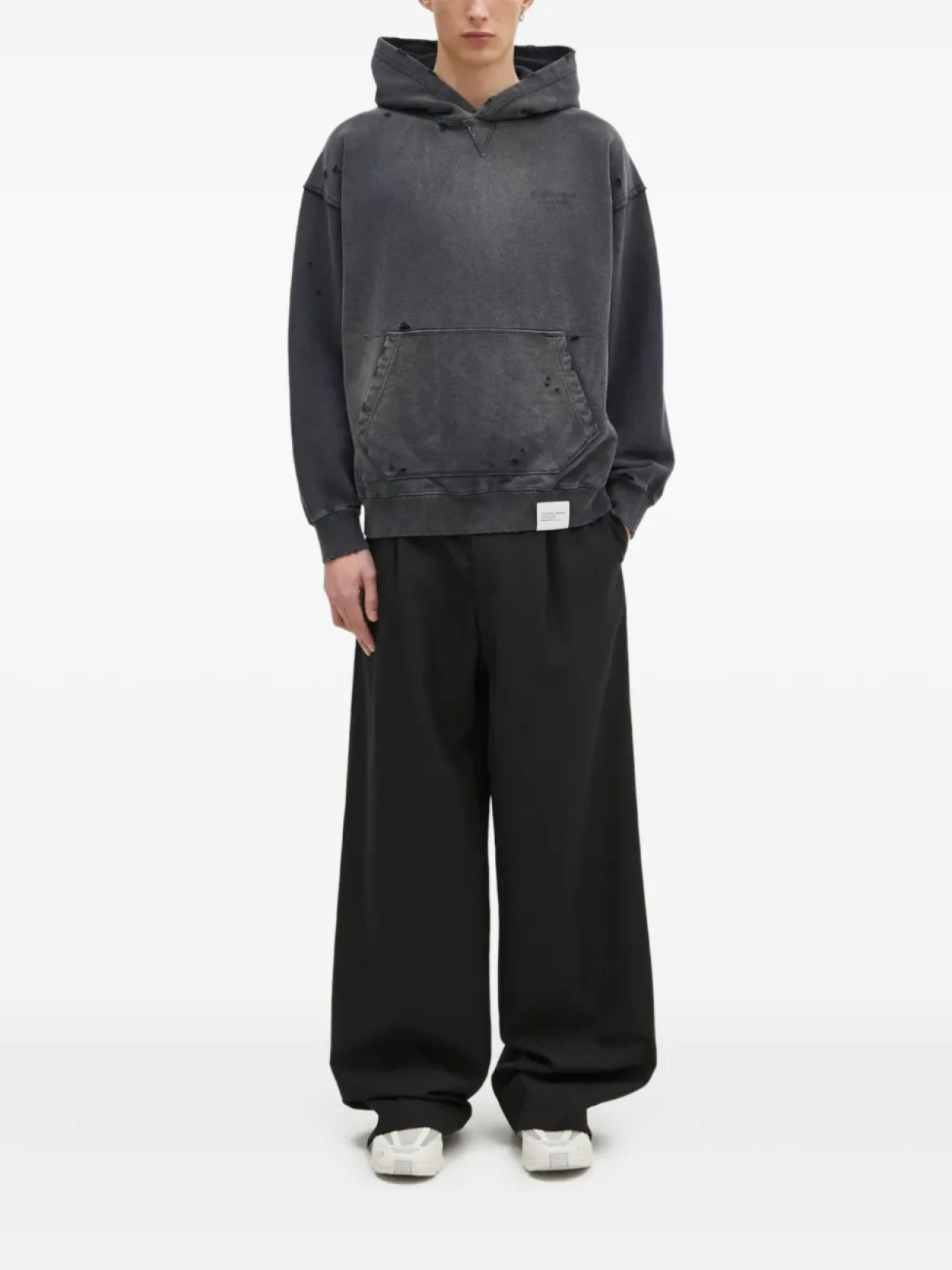 Толстовка с капюшоном и потертым карманом Neighborhood, черный
Толстовка с капюшоном и потертым карманом Neighborhood, черный