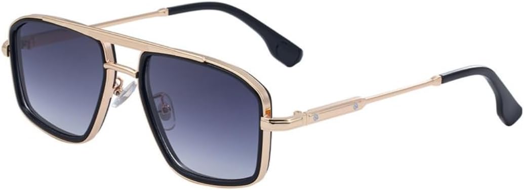 Винтажные панк-солнцезащитные очки для женщин, роскошные модные металлические очки с двойной дужкой в стиле стимпанк, защита от УФ-излучения UV400 UATXTAU, C1golddoublegray
Винтажные панк-солнцезащитные очки для женщин, роскошные модные металлические очки с двойной дужкой в стиле стимпанк, защита от УФ-излучения UV400 UATXTAU, C1golddoublegray