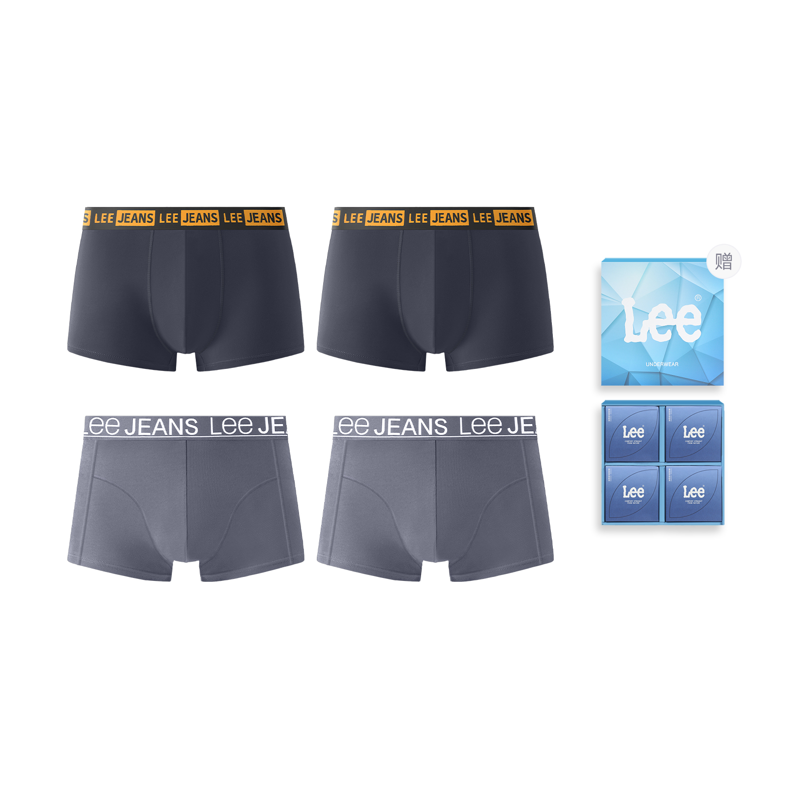 Lee Edge Color 3.0 мужское нижнее белье подарочная упаковка 4 штуки
Lee Edge Color 3.0 мужское нижнее белье подарочная упаковка 4 штуки