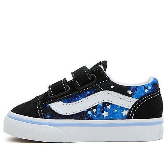 Кроссовки old skool hook and loop 'black blue' Vans, черный
Кроссовки old skool hook and loop 'black blue' Vans, черный