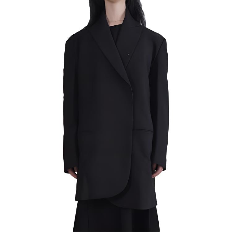 Yohji Yamamoto Женский деловой костюм черный, Black
Yohji Yamamoto Женский деловой костюм черный, Black