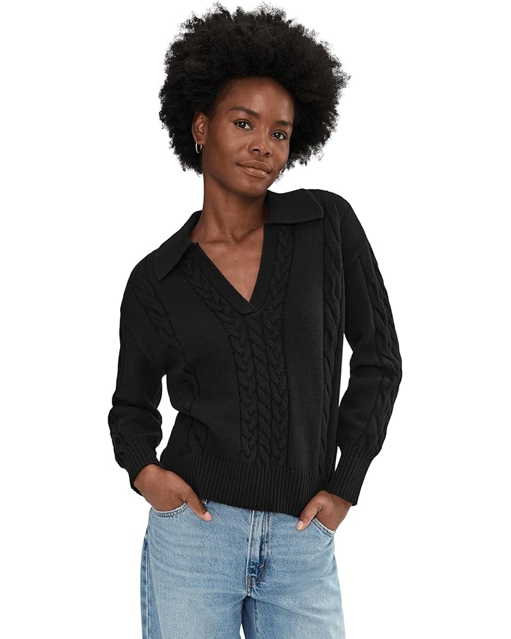 Женский свитер Splendid Jet Set Polo, Black
Женский свитер Splendid Jet Set Polo, Black