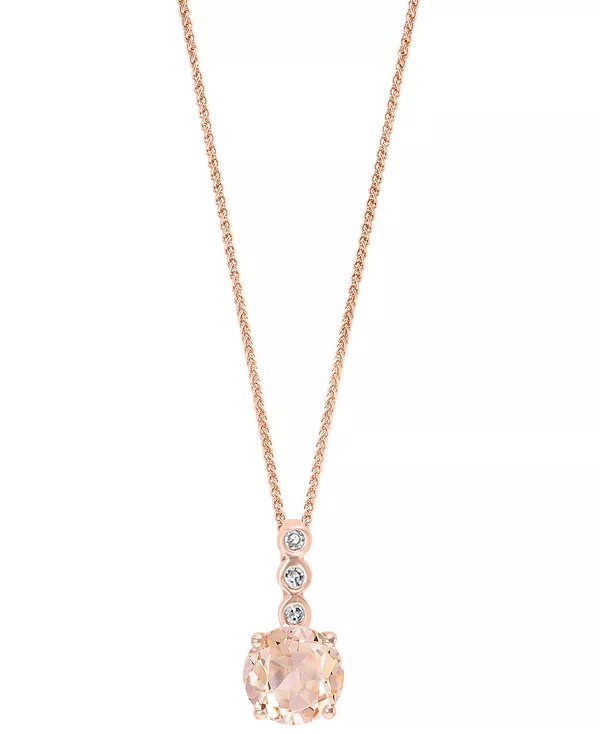 Ожерелье с подвеской 18 дюймов из 14-каратного белого золота (также из морганита) с аквамарином (3/4 карата) и бриллиантами Lali Jewels, morganite
Ожерелье с подвеской 18 дюймов из 14-каратного белого золота (также из морганита) с аквамарином (3/4 карата) и бриллиантами Lali Jewels, morganite