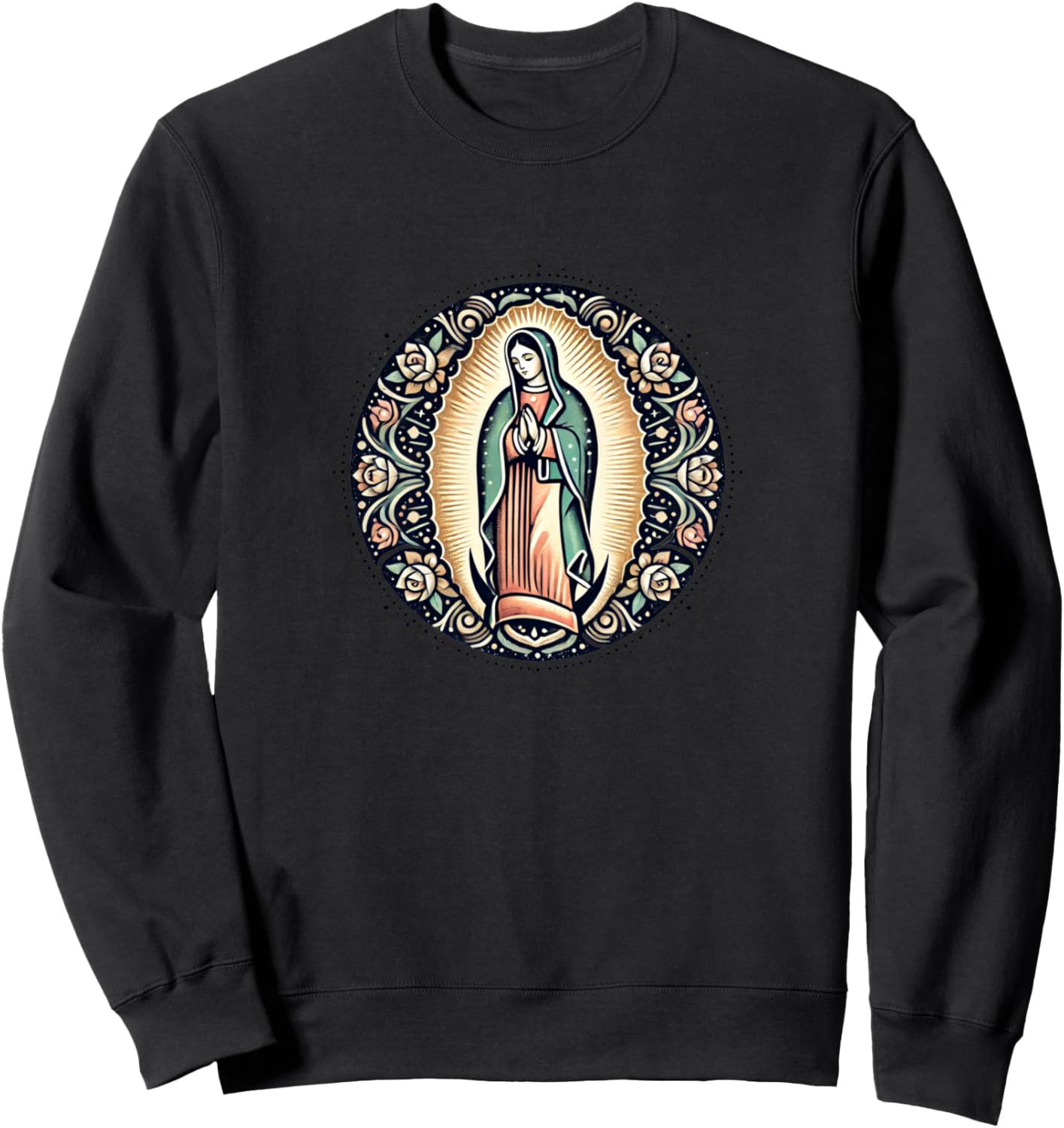 Толстовка Богоматери Гваделупской Art Nuestra Senora de Guadalupe Retro Womens Arts Snugg, черный
Толстовка Богоматери Гваделупской Art Nuestra Senora de Guadalupe Retro Womens Arts Snugg, черный
