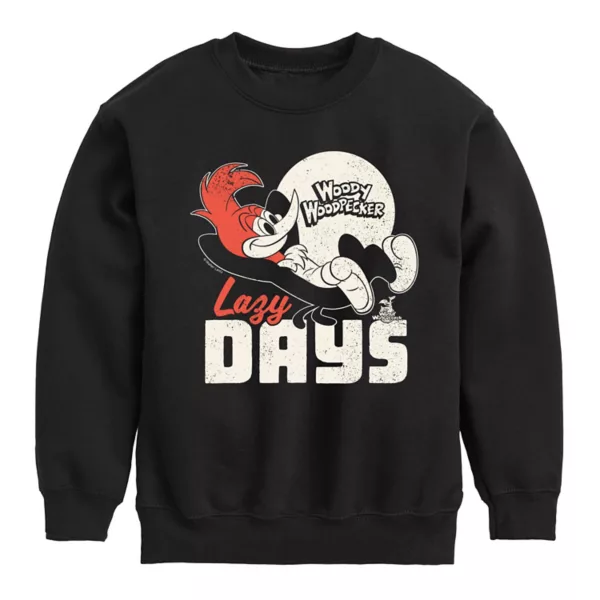 Флисовая толстовка Woody Woodpecker Lazy Days для мальчиков 8-20 лет Licensed Character, черный
Флисовая толстовка Woody Woodpecker Lazy Days для мальчиков 8-20 лет Licensed Character, черный