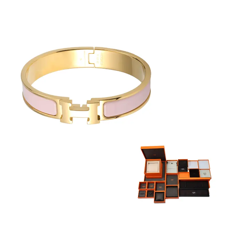 HERMES Позолоченные браслеты для женщин Gold, Pink
HERMES Позолоченные браслеты для женщин Gold, Pink