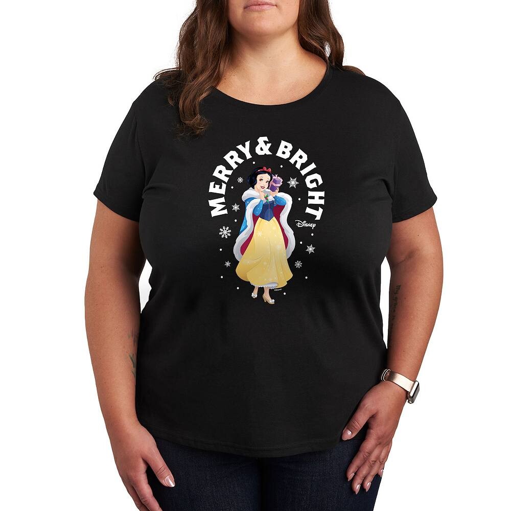 Футболка Disney Princess Snow White Plus с рисунком «Веселый и яркий снег», черный
Футболка Disney Princess Snow White Plus с рисунком «Веселый и яркий снег», черный