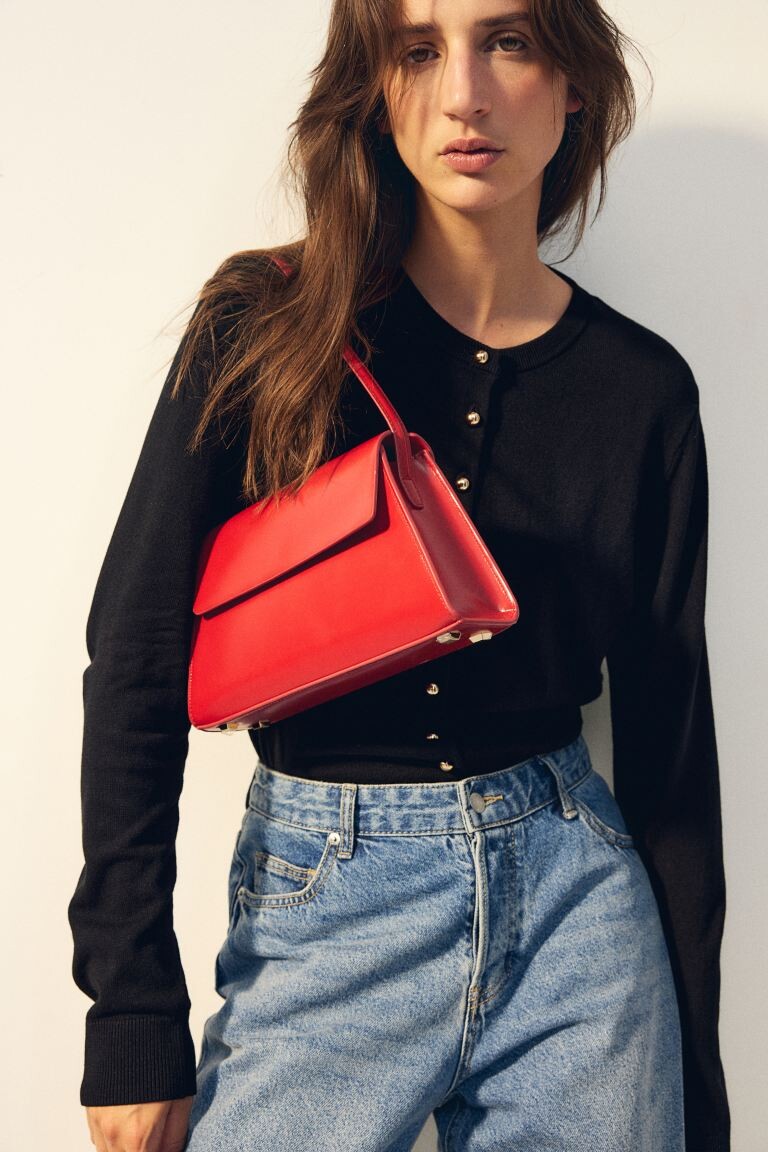 Вязаный кардиган H&M, черный
Вязаный кардиган H&M, черный