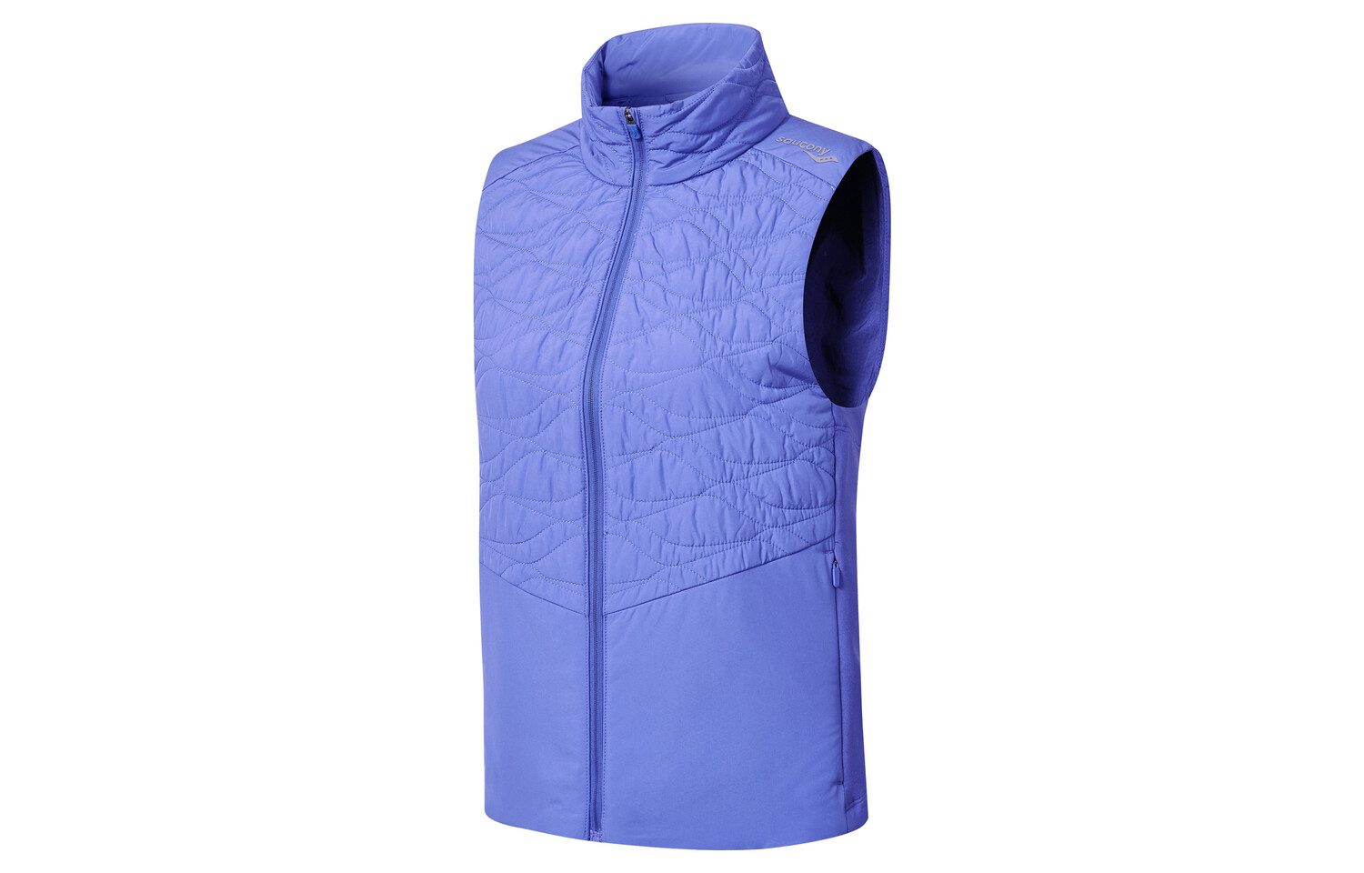 Жилет женский сиренево-голубой Saucony
Жилет женский сиренево-голубой Saucony