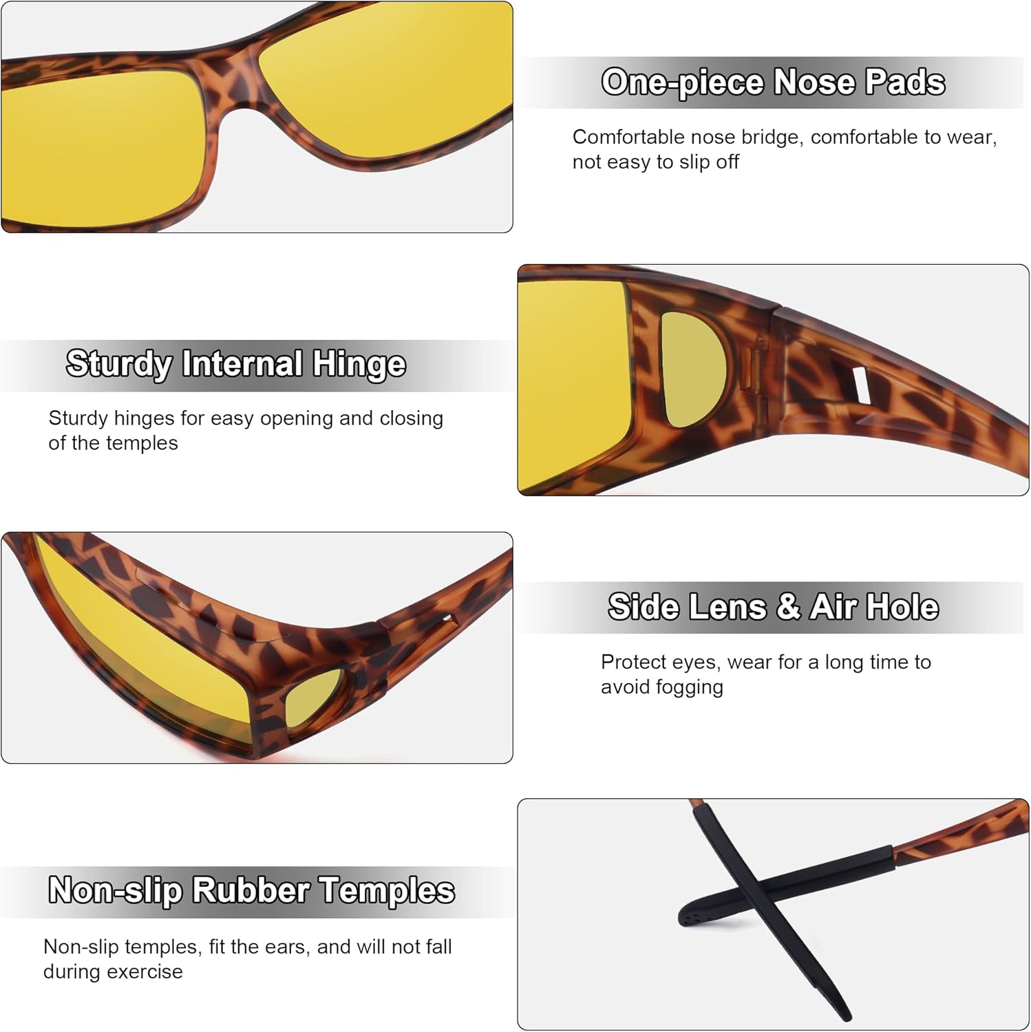 Солнцезащитные очки MEETSUN Fit Over Glasses для мужчин и женщин, облегающие солнцезащитные очки с поляризованной защитой UV400, (Z1)matte Leopard Frame-night Vision Lens
Солнцезащитные очки MEETSUN Fit Over Glasses для мужчин и женщин, облегающие солнцезащитные очки с поляризованной защитой UV400, (Z1)matte Leopard Frame-night Vision Lens