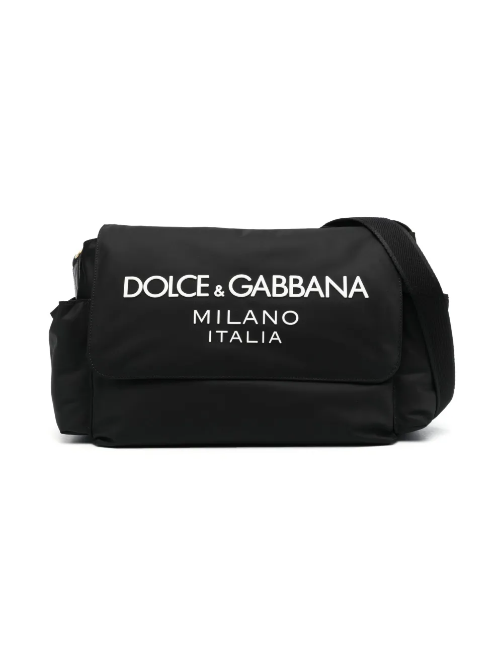 Пеленальная сумка с логотипом Dolce & Gabbana Kids, черный
Пеленальная сумка с логотипом Dolce & Gabbana Kids, черный