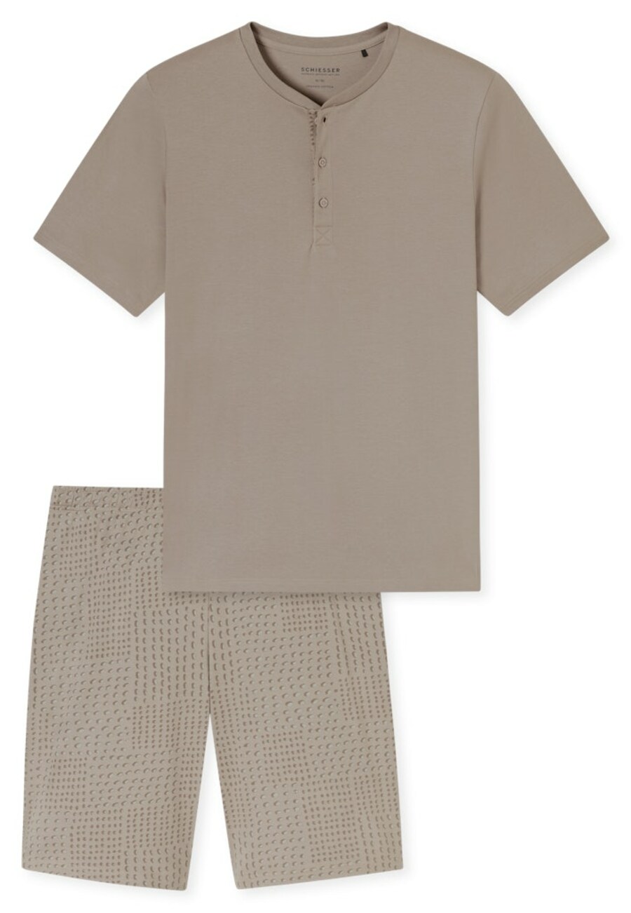 Короткая пижама SCHIESSER, бежевый
Короткая пижама SCHIESSER, бежевый