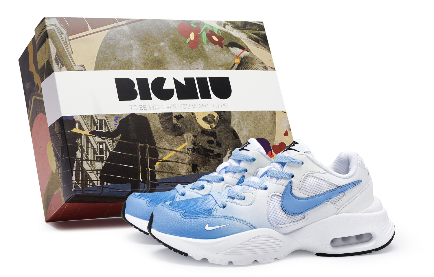 Кроссовки Air Max Fusion для бега мужские с низким верхом синего/белого цвета Nike
Кроссовки Air Max Fusion для бега мужские с низким верхом синего/белого цвета Nike