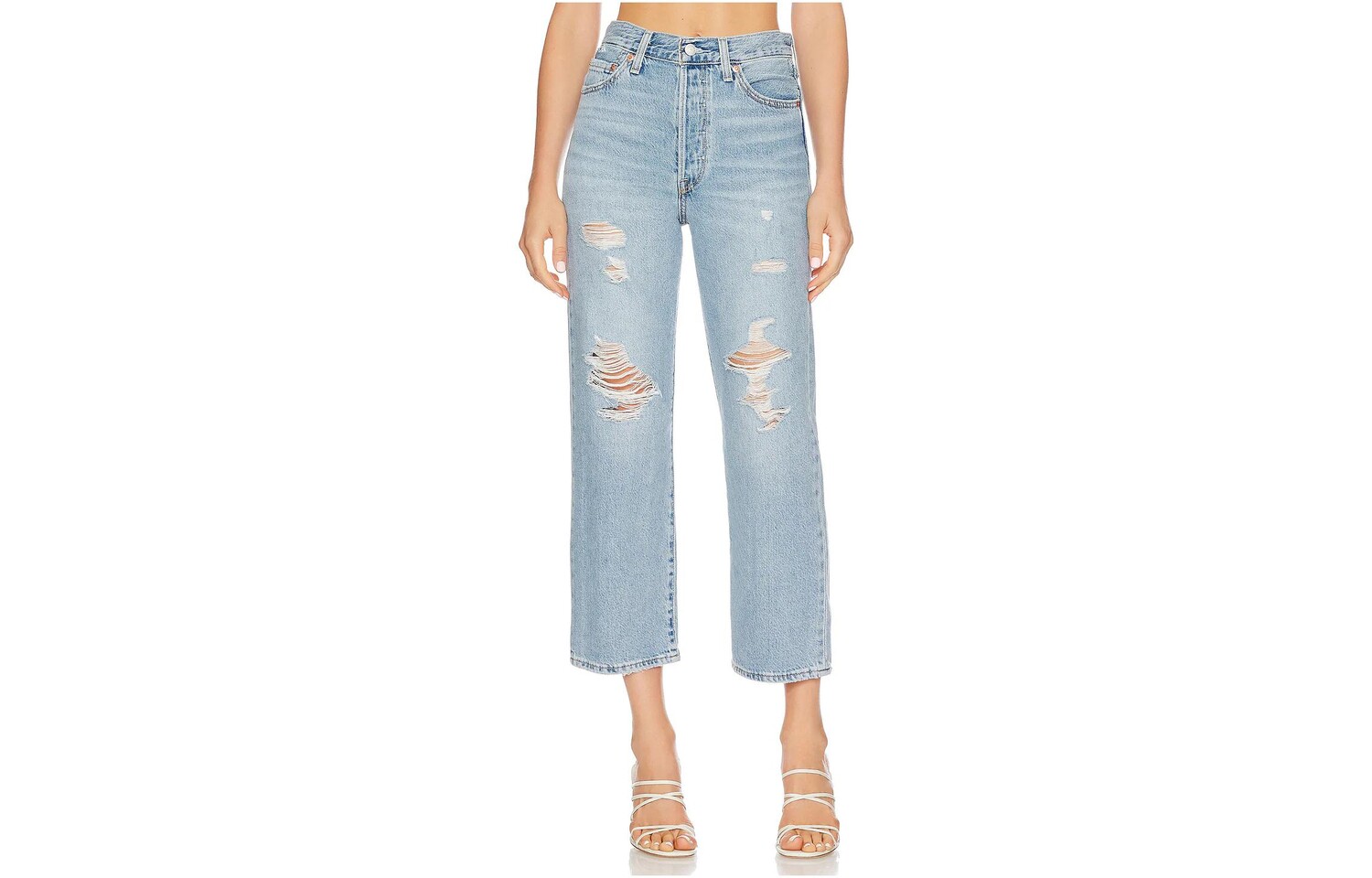 Джинсы женские светло-голубые Levi’S
Джинсы женские светло-голубые Levi’S