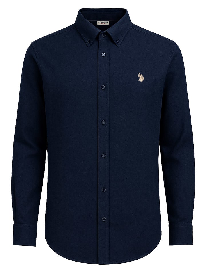 U.S. Polo Assn. Рубашка - стандартный крой - темно-синего цвета
U.S. Polo Assn. Рубашка - стандартный крой - темно-синего цвета