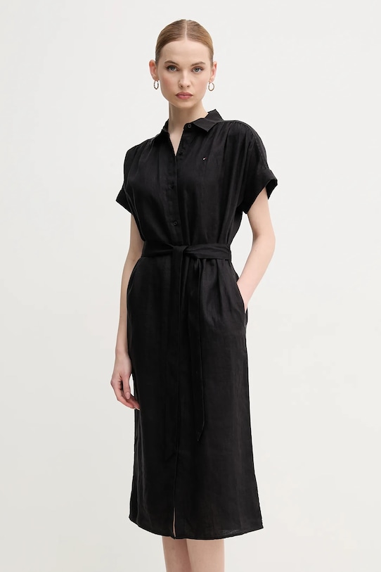 Льняное платье Tommy Hilfiger, черный
Льняное платье Tommy Hilfiger, черный