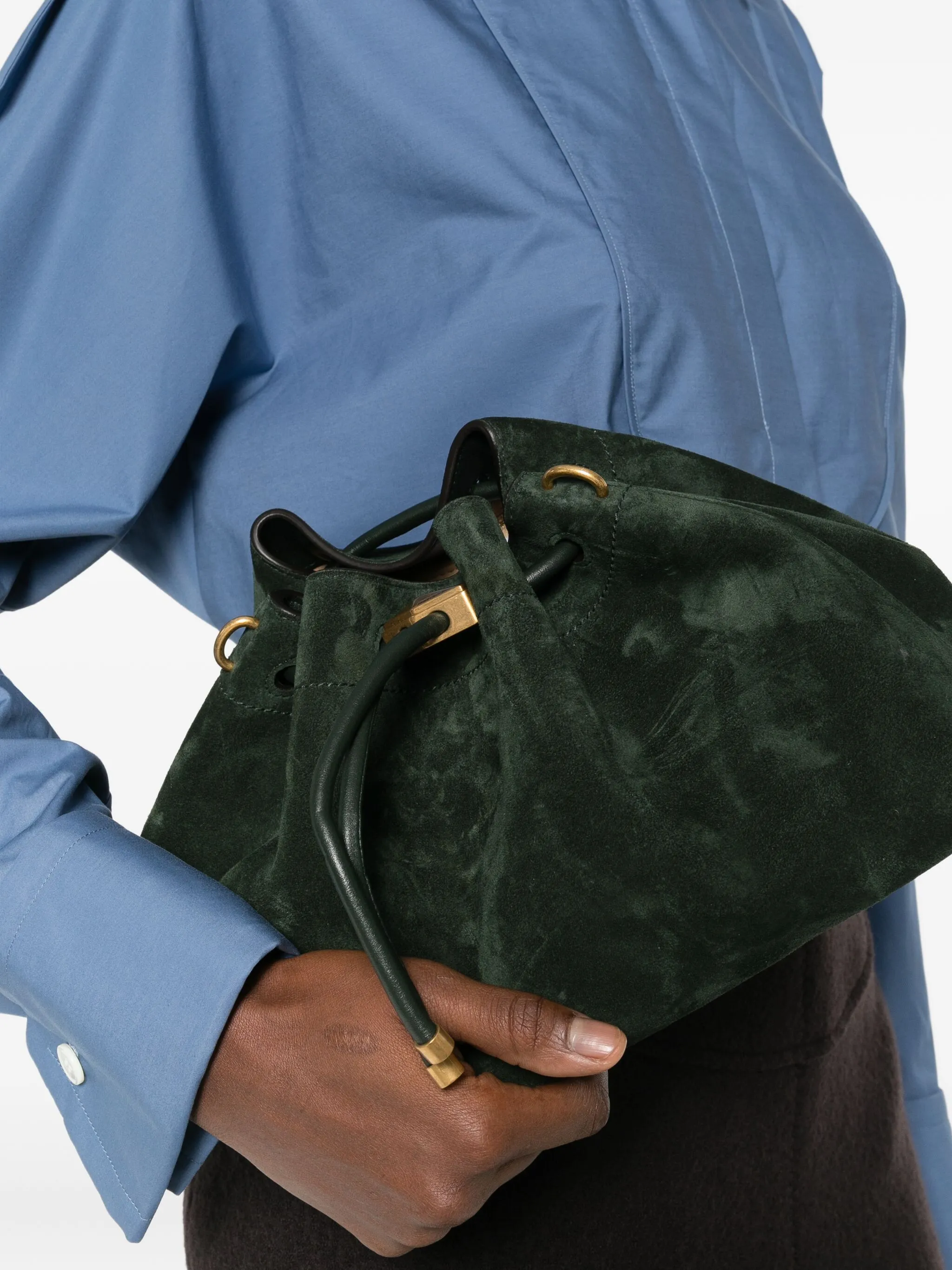 Замшевая сумка-ведро bon bon Jimmy Choo, зеленый
Замшевая сумка-ведро bon bon Jimmy Choo, зеленый