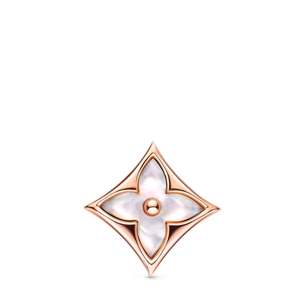 Louis Vuitton Серьги-гвоздики Color Blossom Star, розовое золото и белый перламутр, 1 шт.
Louis Vuitton Серьги-гвоздики Color Blossom Star, розовое золото и белый перламутр, 1 шт.