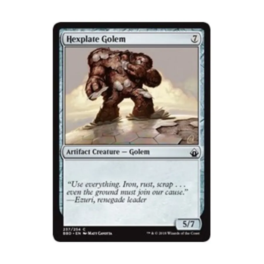 CCG Шестнадцатеричный голем (С), MTG - Battlebond
CCG Шестнадцатеричный голем (С), MTG - Battlebond