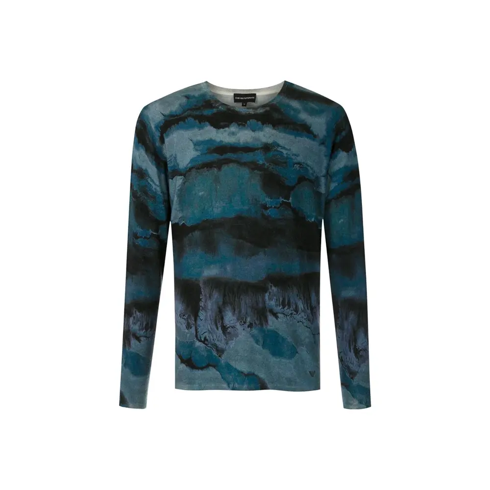 Emporio Armani Мужской трикотаж SS23, синий
Emporio Armani Мужской трикотаж SS23, синий