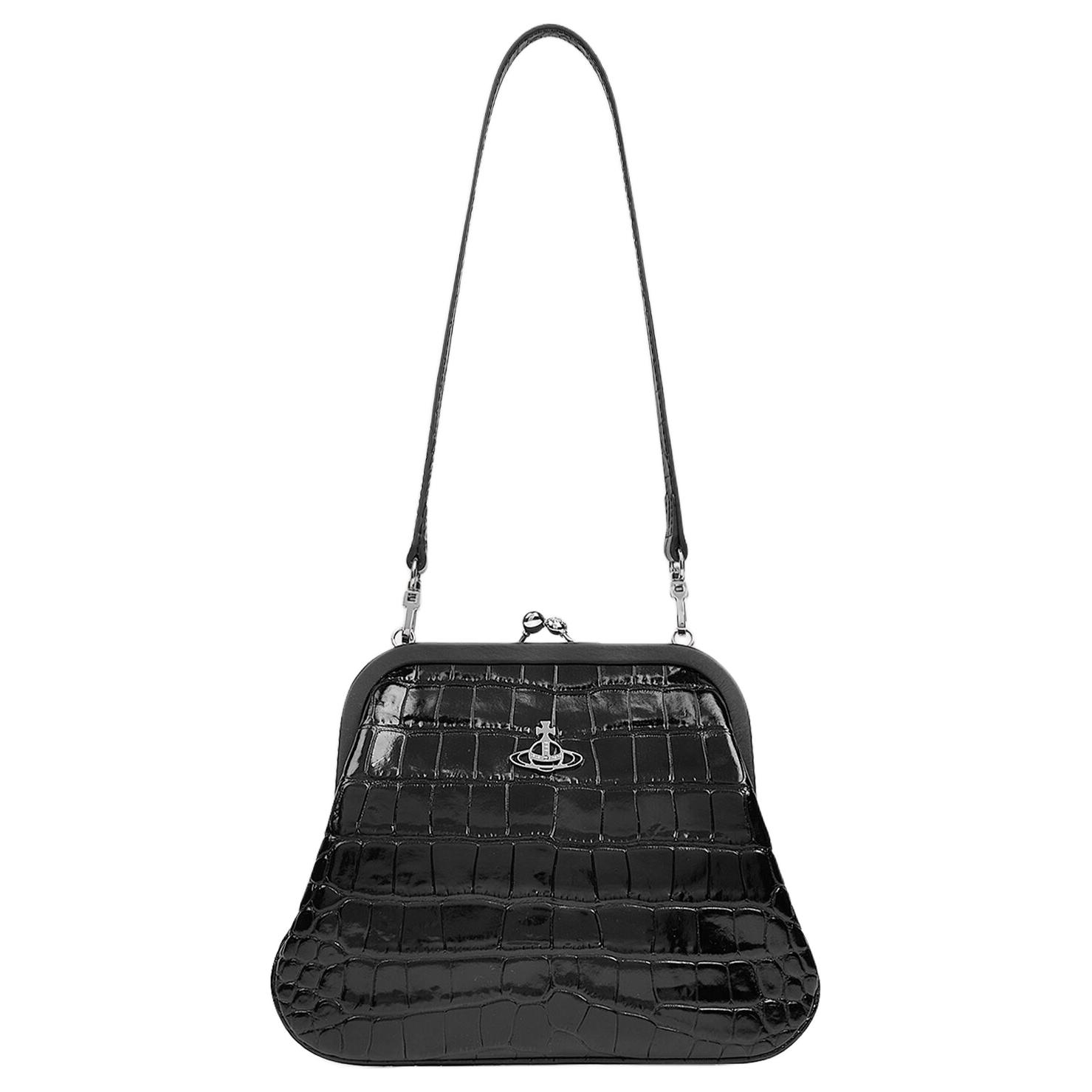 Vivienne Westwood Кожаная сумка через плечо женская черная
Vivienne Westwood Кожаная сумка через плечо женская черная