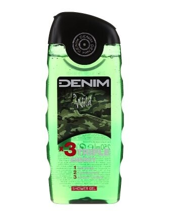Гель для душа Denim Wild 250мл для мужчин
Гель для душа Denim Wild 250мл для мужчин