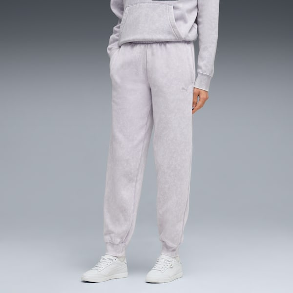 Женские флисовые спортивные штаны Puma Elevated Essentials Acid Wash, фиолетовый
Женские флисовые спортивные штаны Puma Elevated Essentials Acid Wash, фиолетовый