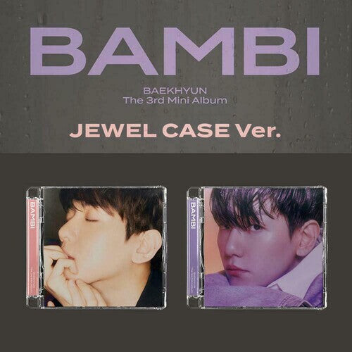CD диск Baekhyun: Bambi (Random Cover) (incl. 8pg Lyric Paper, AR Clip Card + AR Photo Card) 
CD диск Baekhyun: Bambi (Random Cover) (incl. 8pg Lyric Paper, AR Clip Card + AR Photo Card)