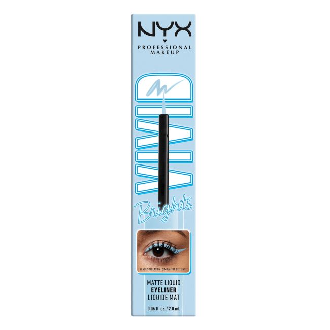 Яркая жидкая подводка для глаз с ручкой NYX Professional Makeup, цвет blue thang, 2 мл
Яркая жидкая подводка для глаз с ручкой NYX Professional Makeup, цвет blue thang, 2 мл