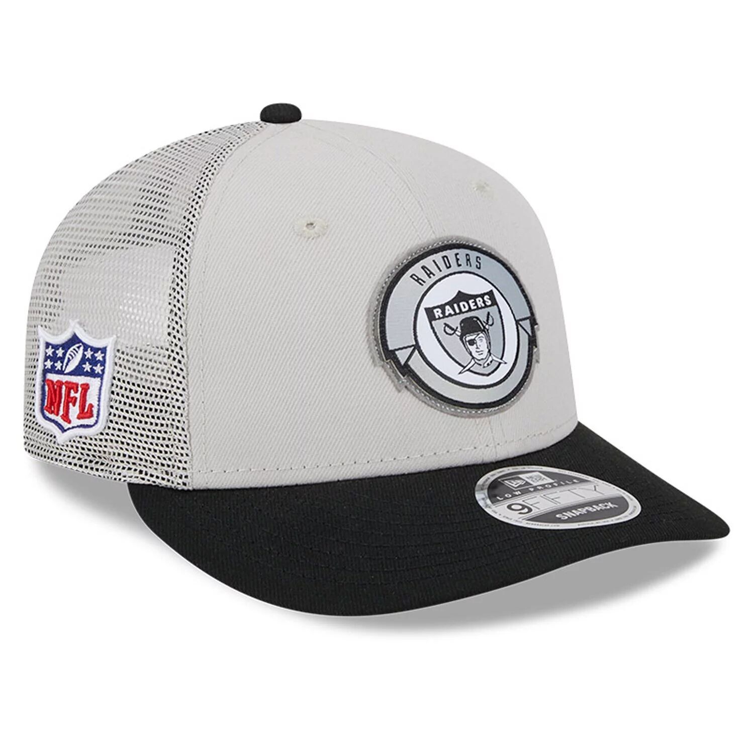 Мужская кепка New Era кремового/черного цвета Las Vegas Raiders 2023 Sideline Historic Low Profile 9FIFTY Snapback Hat
Мужская кепка New Era кремового/черного цвета Las Vegas Raiders 2023 Sideline Historic Low Profile 9FIFTY Snapback Hat