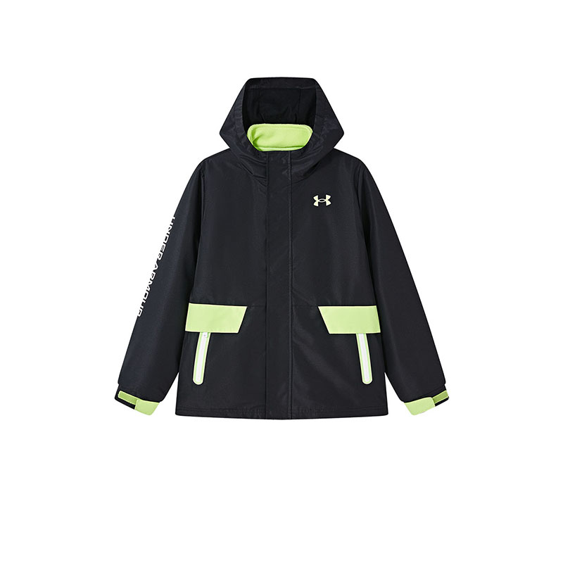 Полный курс тренировок для подростков Under Armour, черный/зеленый
Полный курс тренировок для подростков Under Armour, черный/зеленый