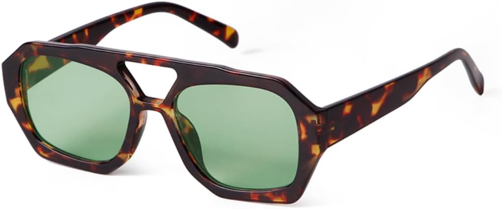 Солнцезащитные очки с защитой от УФ-излучения UV400 | Увеличенная двойная перемычка | Линзы конфетных цветов для занятий спортом на открытом воздухе и вождения DSVIGF, 08
Солнцезащитные очки с защитой от УФ-излучения UV400 | Увеличенная двойная перемычка | Линзы конфетных цветов для занятий спортом на открытом воздухе и вождения DSVIGF, 08