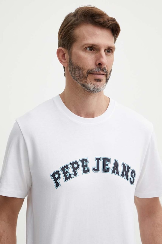 Хлопковая футболка CLEMENT Pepe Jeans, бежевый
Хлопковая футболка CLEMENT Pepe Jeans, бежевый