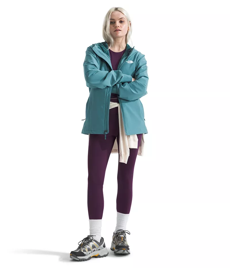 Женская куртка The North Face Shelbe Raschel с молнией во всю длину и капюшоном, цвет Algae Blue
Женская куртка The North Face Shelbe Raschel с молнией во всю длину и капюшоном, цвет Algae Blue
