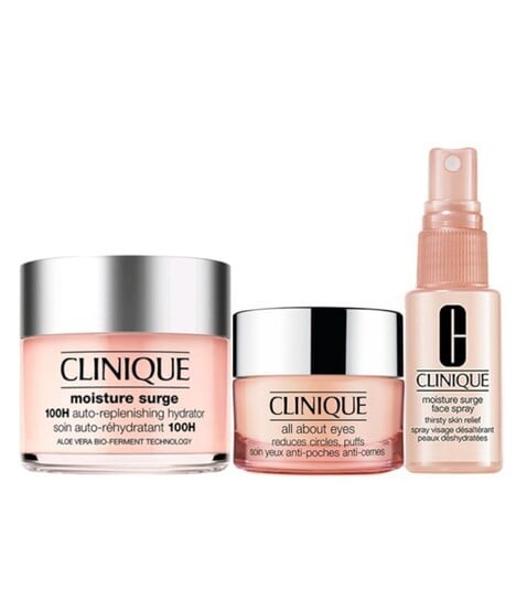Набор для ухода за женщинами, 3 шт. Clinique Moisture Surge
Набор для ухода за женщинами, 3 шт. Clinique Moisture Surge