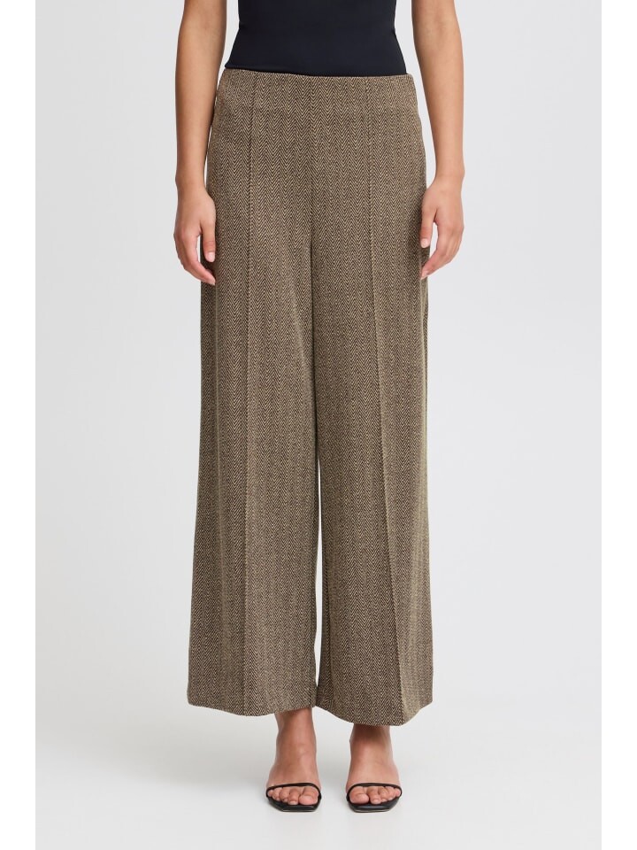 Тканевые брюки ICHI Stoffhose IHKATE JACQUARD PA9 20121602 Moderne Stoffhose, коричневый
Тканевые брюки ICHI Stoffhose IHKATE JACQUARD PA9 20121602 Moderne Stoffhose, коричневый
