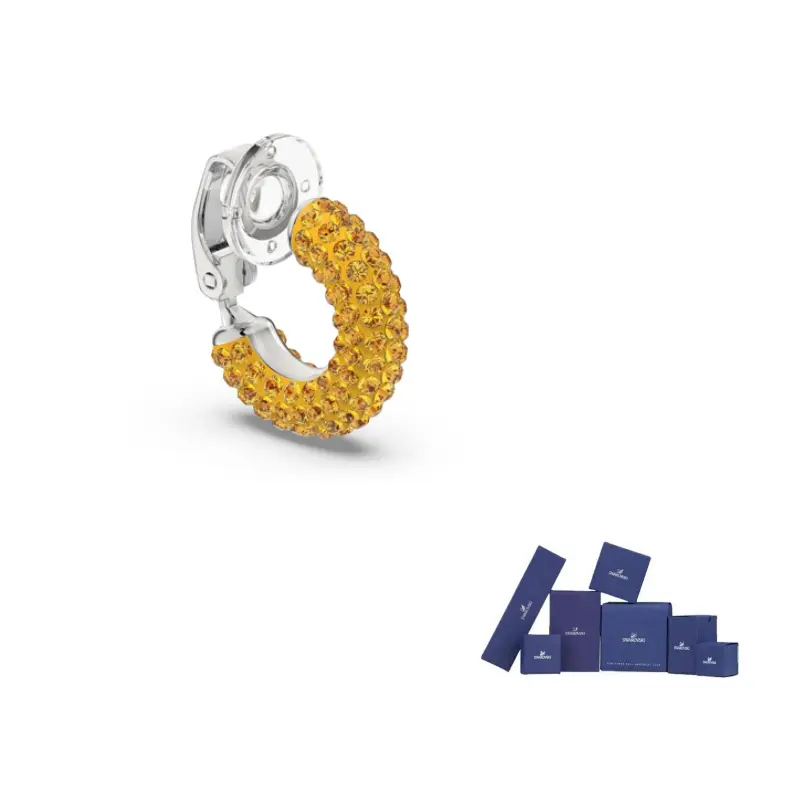 Swarovski Кристальные клипсы-серьги Women's Gold
Swarovski Кристальные клипсы-серьги Women's Gold