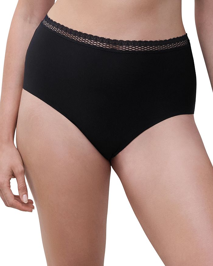 Уютные кружевные трусики-слипы Chantelle, черный
Уютные кружевные трусики-слипы Chantelle, черный