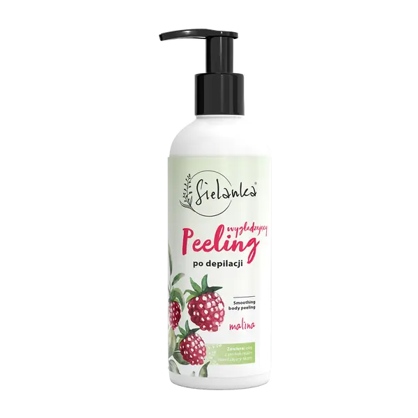 Разглаживающий пилинг после депиляции, 200 мл Sielanka Malina
Разглаживающий пилинг после депиляции, 200 мл Sielanka Malina