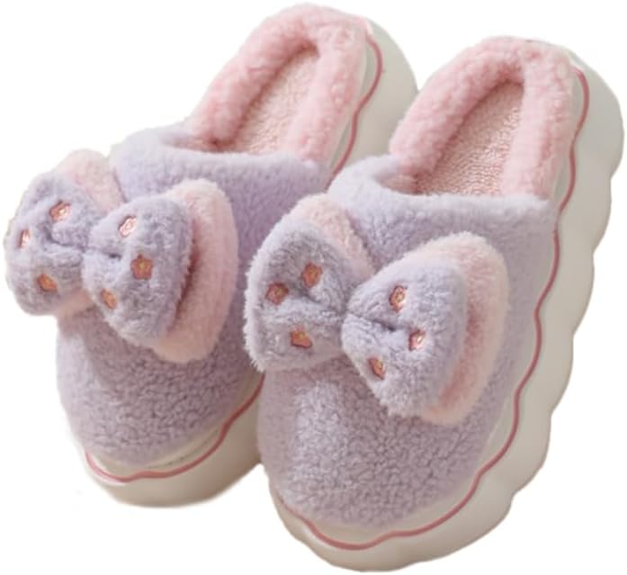 Милые плюшевые хлопковые тапочки ELONEL с кроликом для мужчин и женщин, мягкие цветочные тапочки для дома и улицы, фиолетовый
Милые плюшевые хлопковые тапочки ELONEL с кроликом для мужчин и женщин, мягкие цветочные тапочки для дома и улицы, фиолетовый