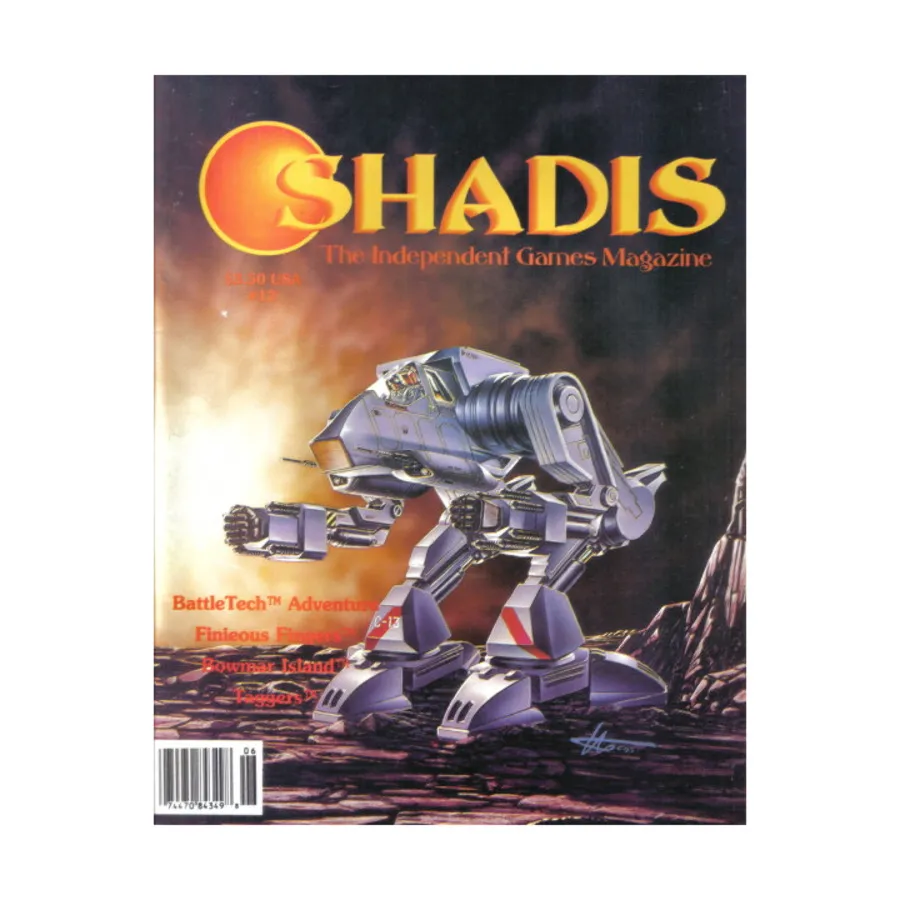 Журнал #12 "Battletech, Amber", Shadis Magazine
Журнал #12 "Battletech, Amber", Shadis Magazine