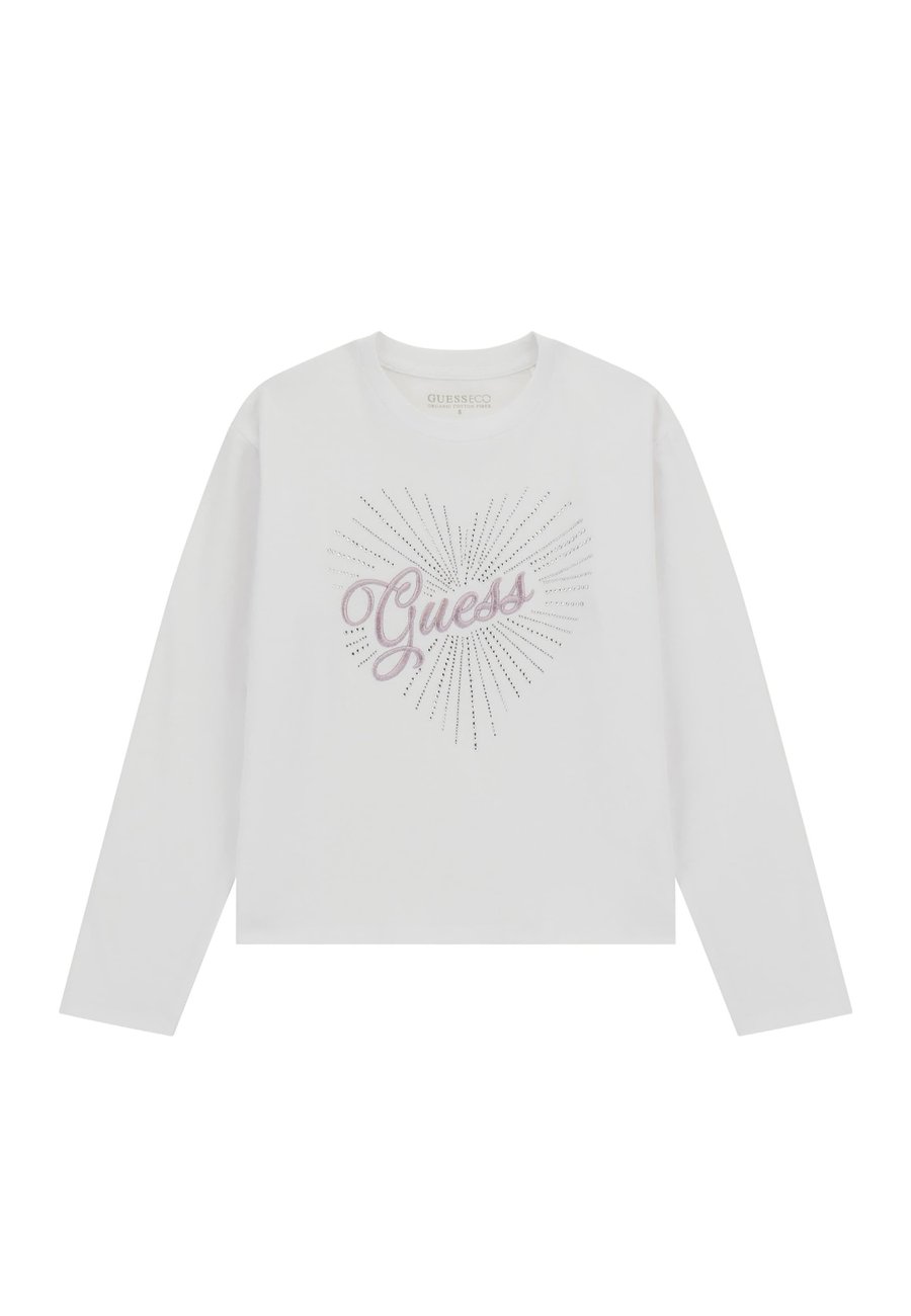 Топ Guess LOGO STRASS, Weiß/White
Топ Guess LOGO STRASS, Weiß/White