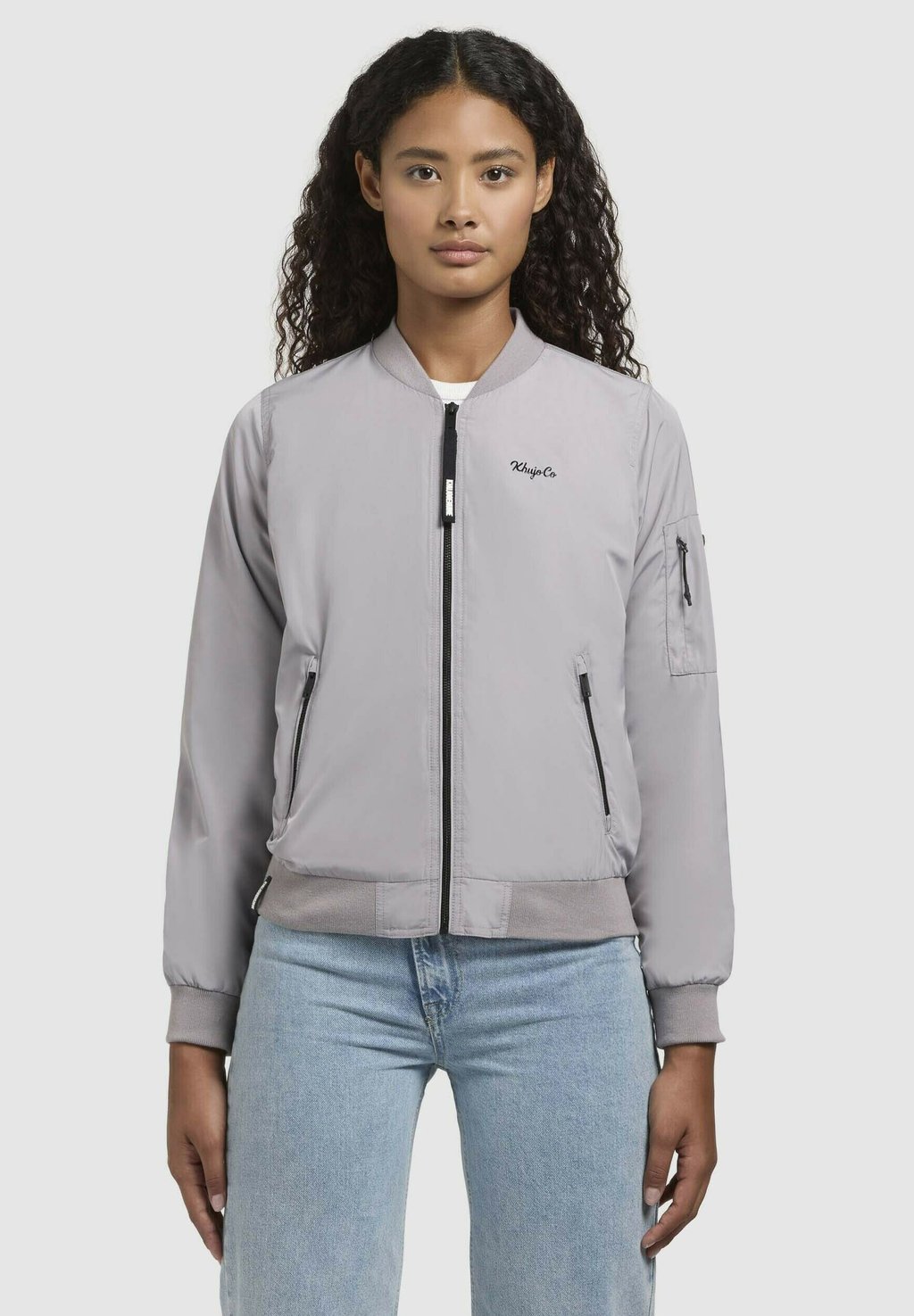 Куртка-бомбер CEND khujo, серый
Куртка-бомбер CEND khujo, серый