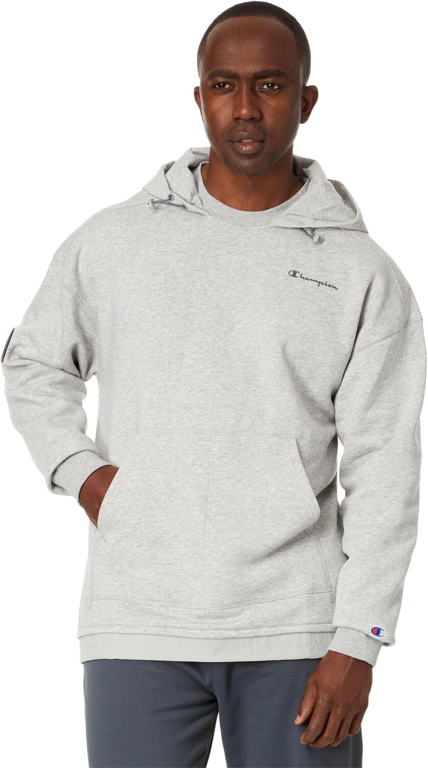 Худи Champion Global Explorer Fleece Hoodie, цвет Oxford Grey 
Худи Champion Global Explorer Fleece Hoodie, цвет Oxford Grey