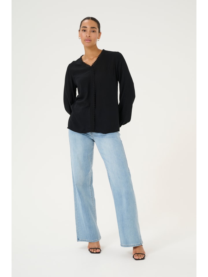 Блузка Kaffe, глубокий черный
Блузка Kaffe, глубокий черный