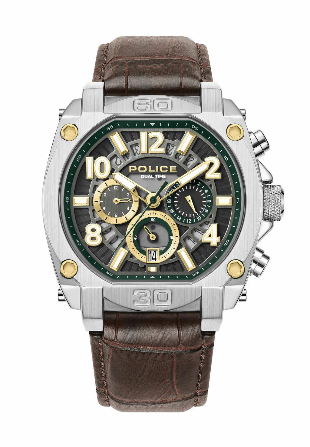 Часы с хронографом NORWOOD Police, коричневый
Часы с хронографом NORWOOD Police, коричневый