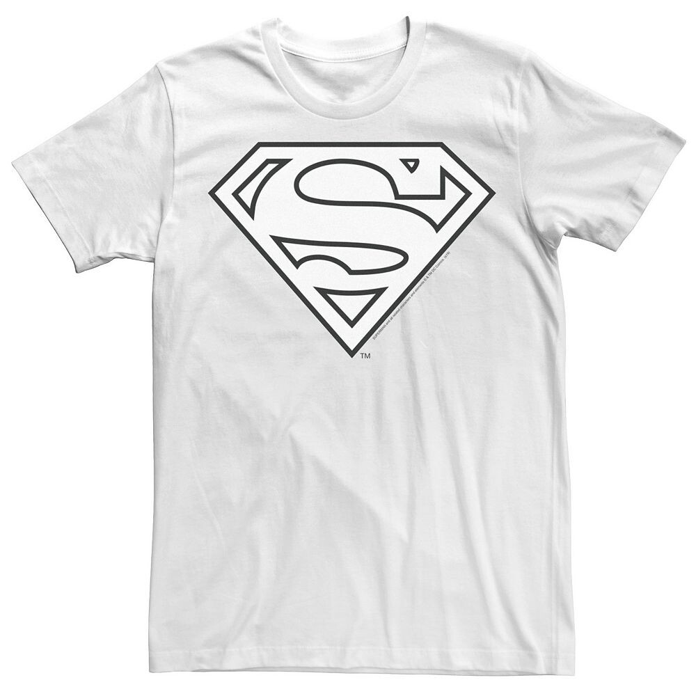 Мужская черно-белая футболка с логотипом DC Comics Superman и графическим рисунком Licensed Character, белый
Мужская черно-белая футболка с логотипом DC Comics Superman и графическим рисунком Licensed Character, белый